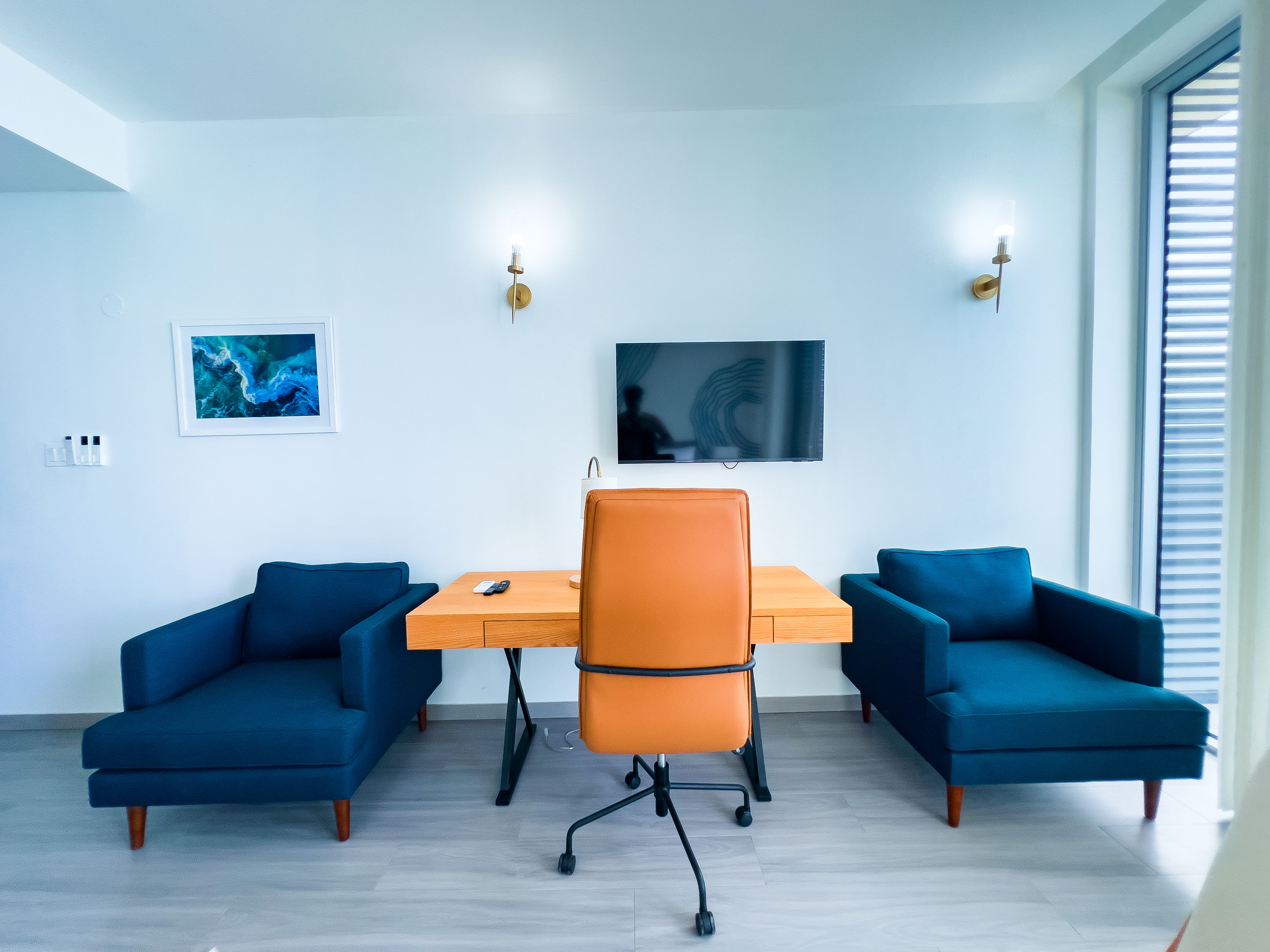 Skyview Suites comfortable living area